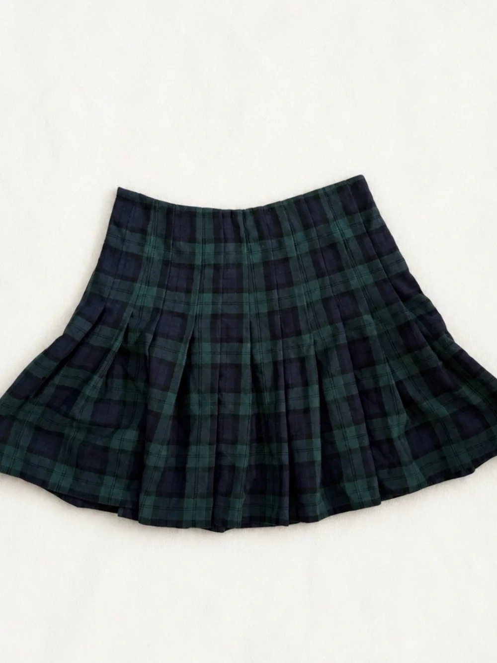 Brandy Melville Plaid Pleated High Waist Schoolgirl Skirt